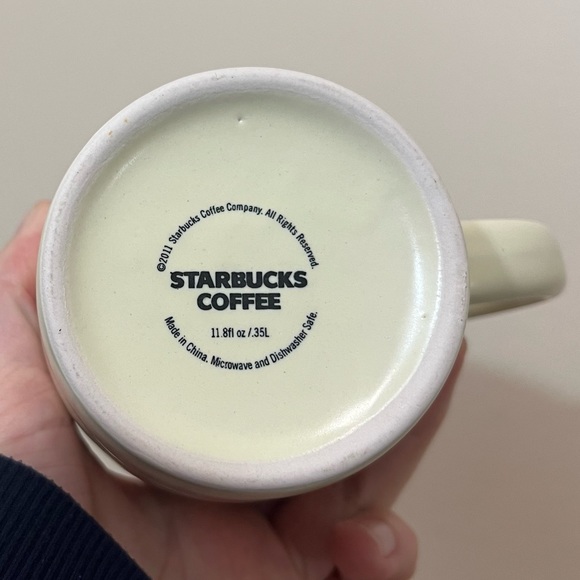 2 X Starbucks Ceramic Coffee Tea Mugs 11.8 OZ  2011 - Picture 12 of 13